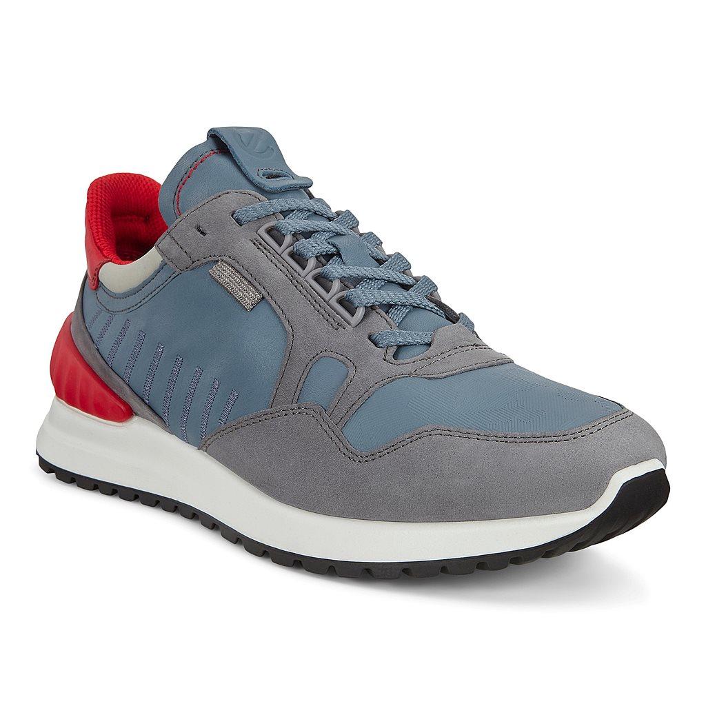 Ecco Astir Mens Sneakers Blue - India UJM-618245